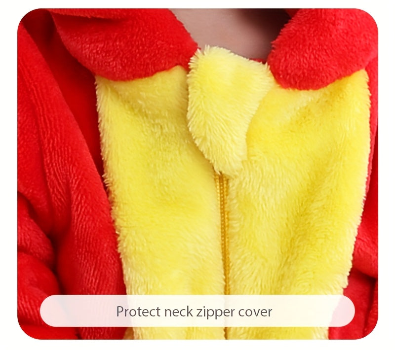 Children's Outdoor Cute Hooded Bodysuit