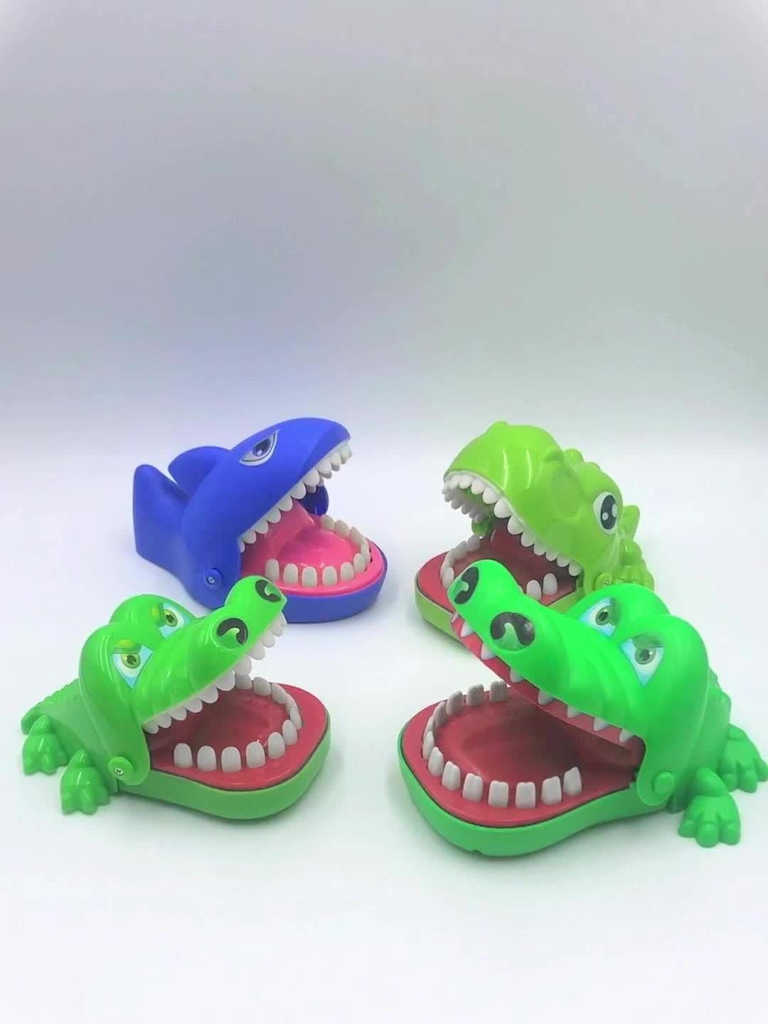Fun Interactive Teeth-Pulling Game - Crocodile Finger Biting Toy for Youngsters 3+ - Perfect Party & Christmas Gift