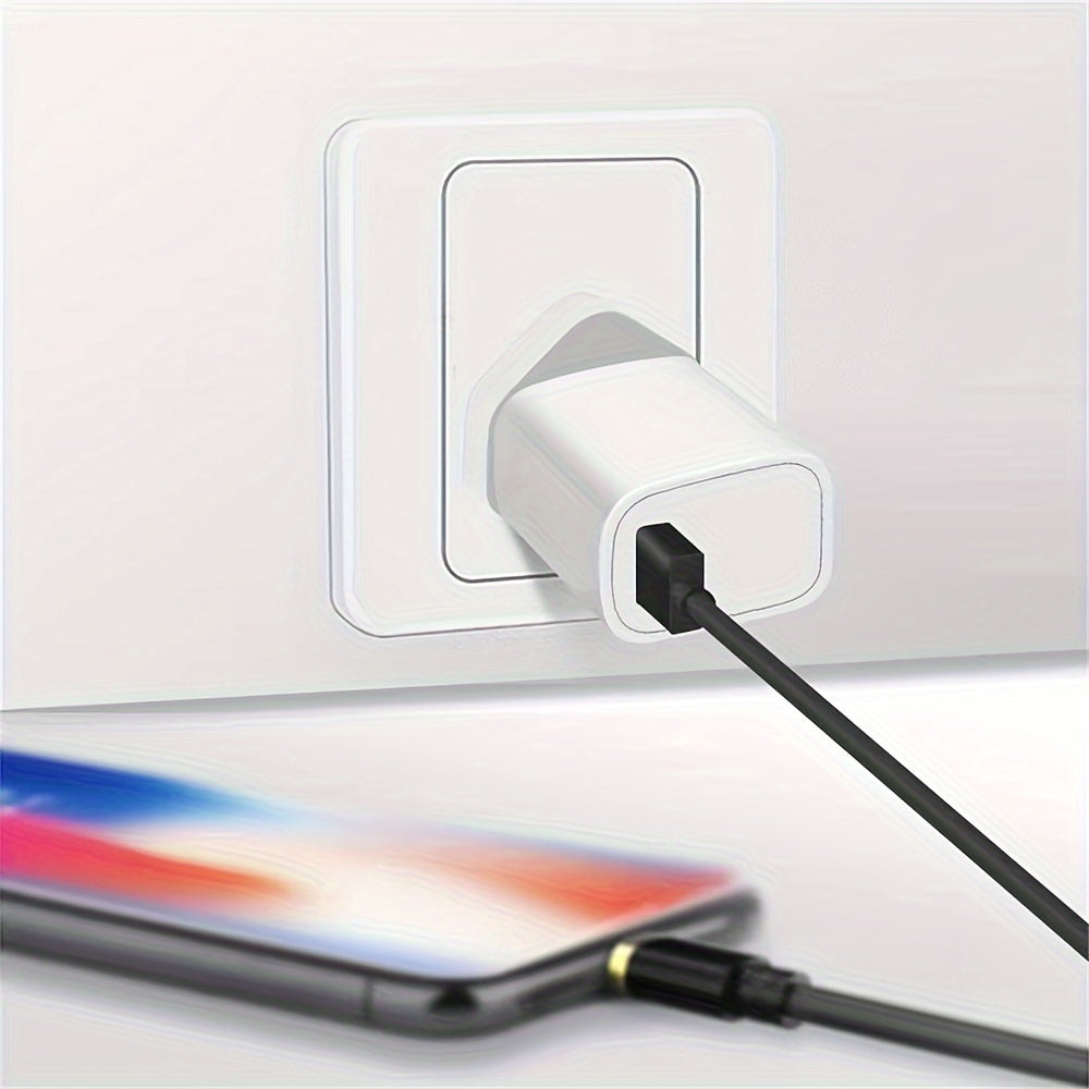30W Fast and Portable PD USB-C Charger: Compatible with Macbook Air 13/12, Ipad Pro 13/12.9, Ipad Air 5/4, Mini 6, Ipad 10, Iphone 15, Pixel 8/7-2pcs/1pc - White