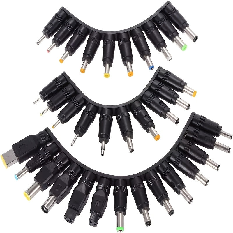 34pcs Universal DC Plug Set for Laptops