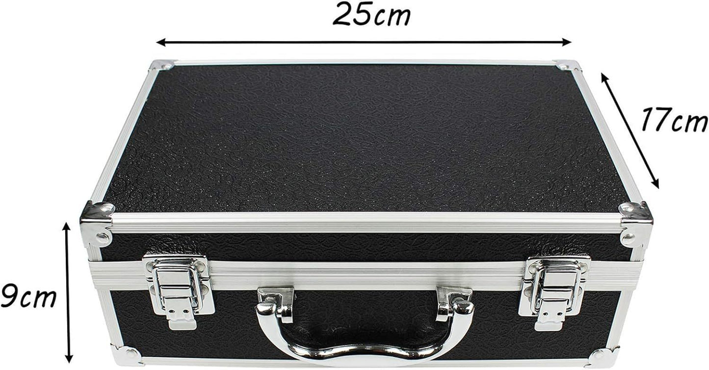 UK LOCAL SELLER - 76pcs Makeup Cosmetic Kit with Aluminium Vanity Case .