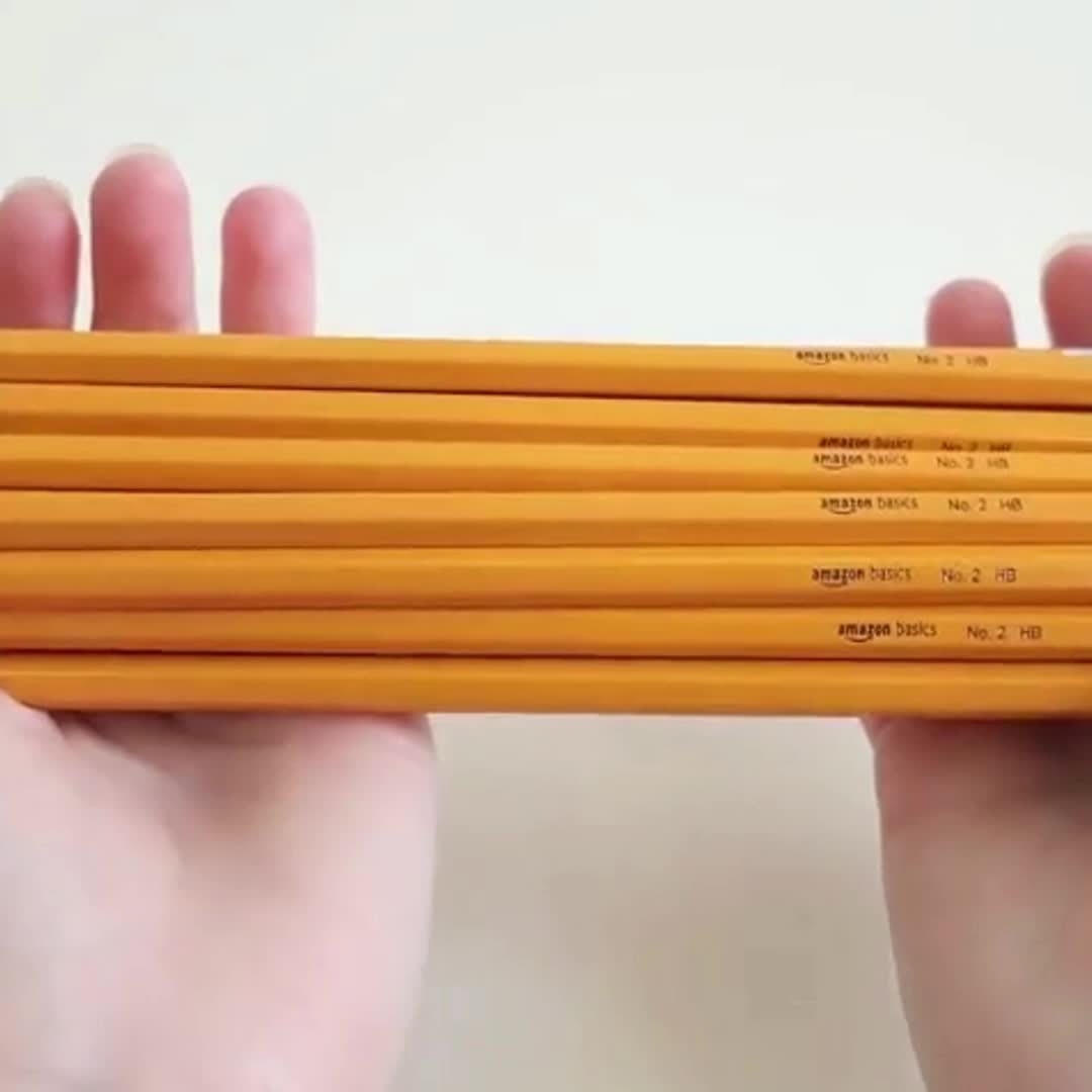 10/30pcs Yellow HB Pencils with Erase