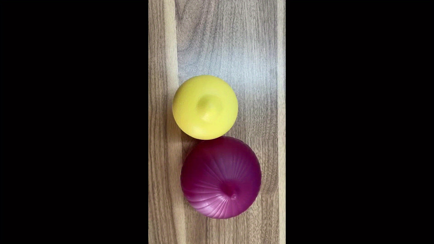 5pcs Fruit Shaped Food Savers – Reusable, Flip Top