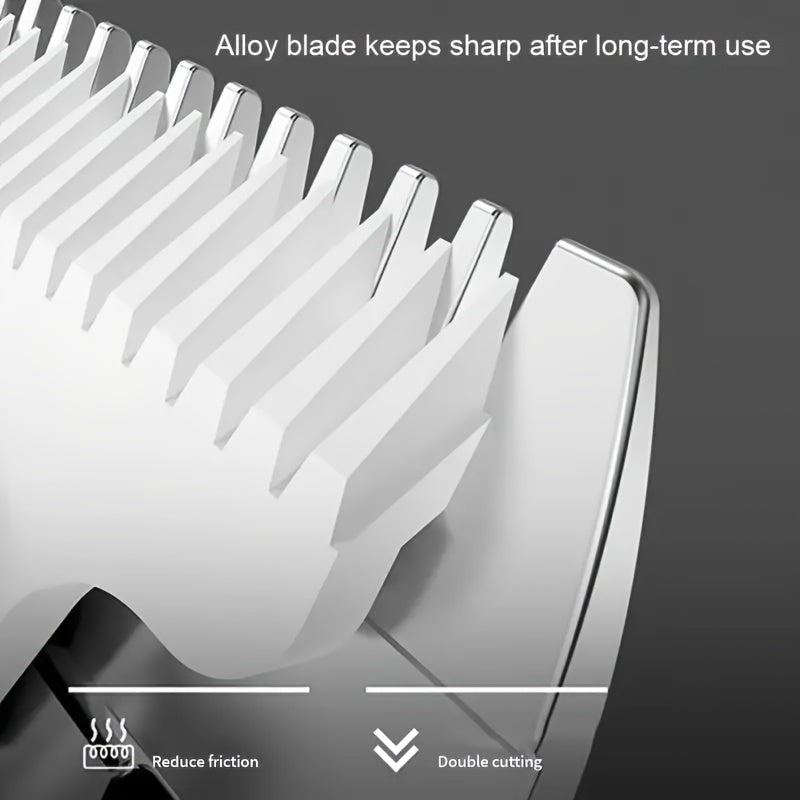 Hair Clippers Beard Trimmer for Men, Electric Cordless Clippers with LCD Screen.