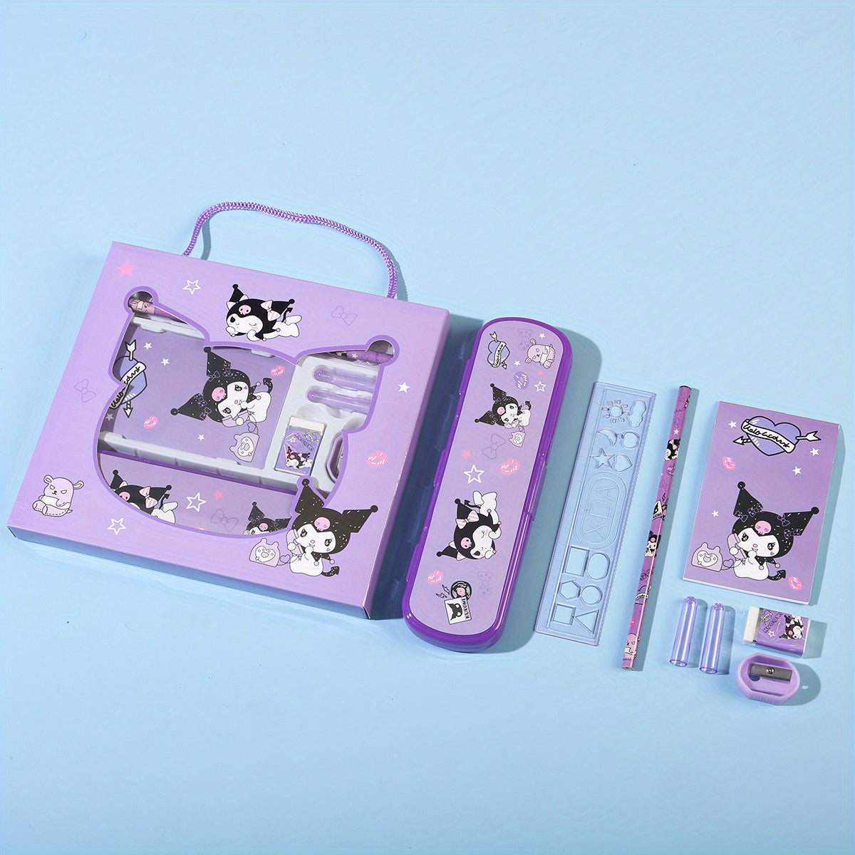 8pcs Sanrio Series Gift Student Stationery Set