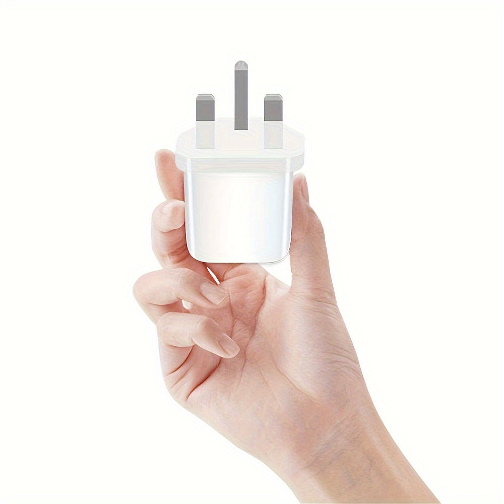 30W Fast and Portable PD USB-C Charger: Compatible with Macbook Air 13/12, Ipad Pro 13/12.9, Ipad Air 5/4, Mini 6, Ipad 10, Iphone 15, Pixel 8/7-2pcs/1pc - White