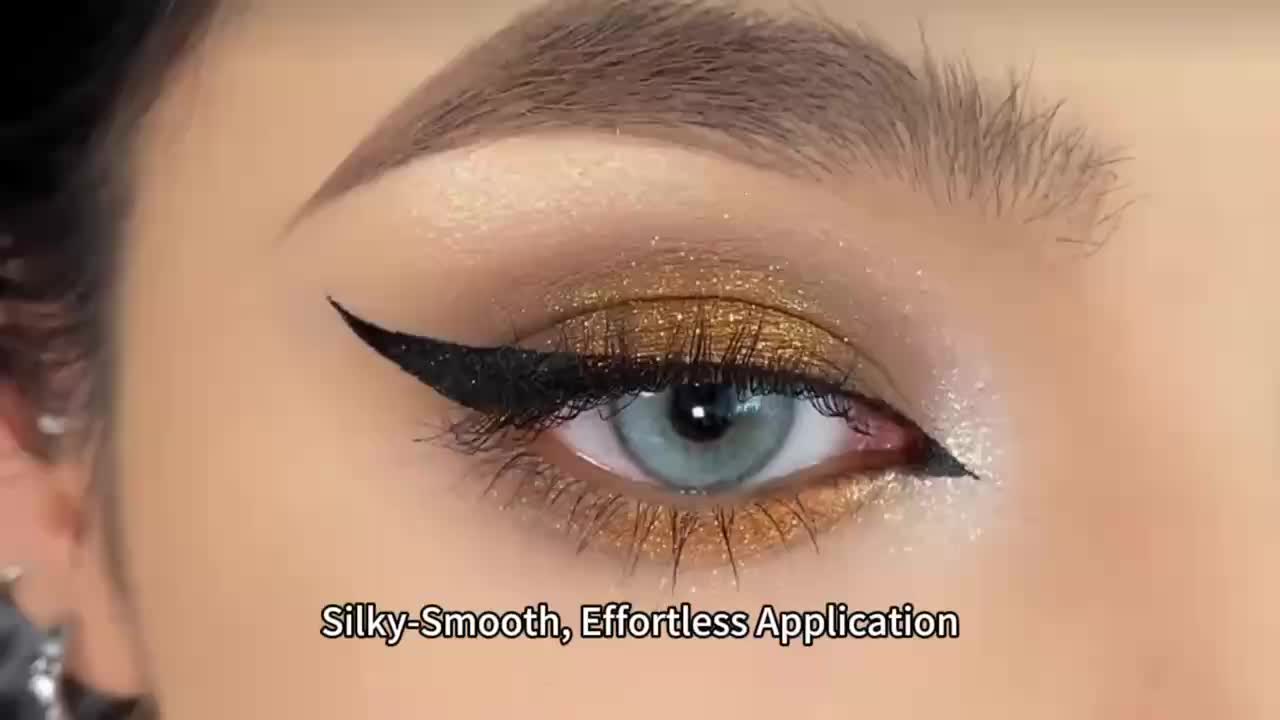 12pcs Liquid Eyeliner, Coloured, Waterproof, Smooth, Easy to Apply, Long-lasting, Non-Fading