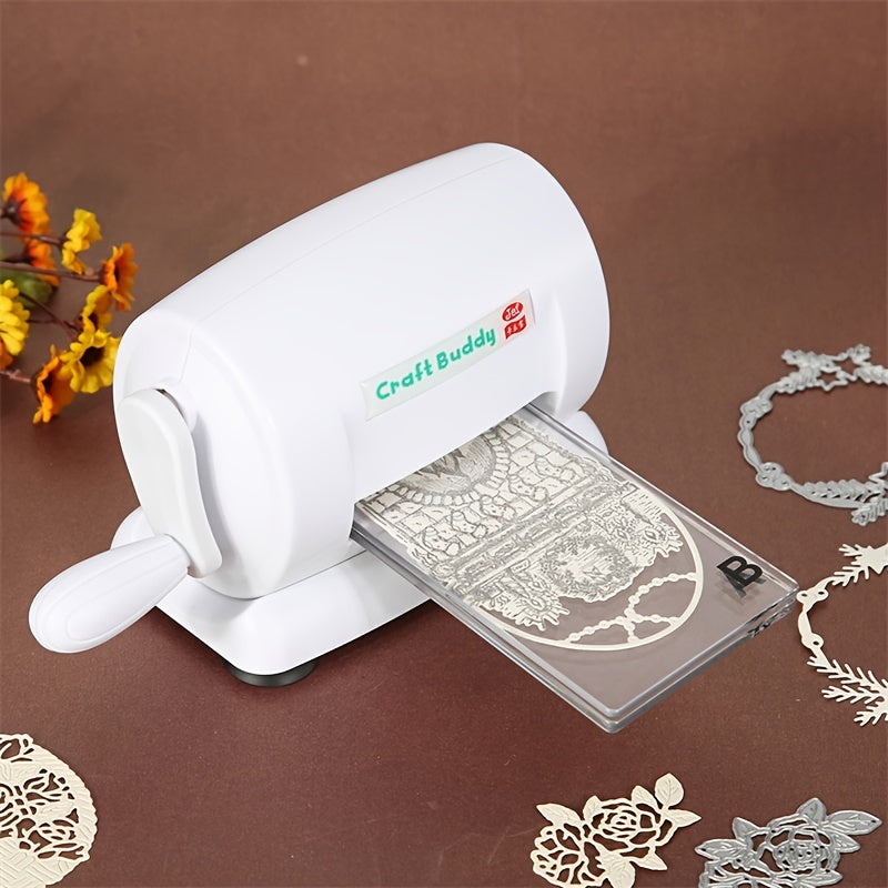 Practical DIY Plastic Paper Cutting Embossing Machine - Creative Craft Buddy Die-Cut Machine for Craft Scrapbooking Album Cutting Tools