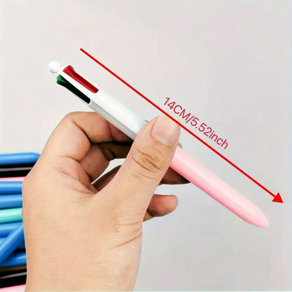 6pcs Set of 4-Color Gel Pens