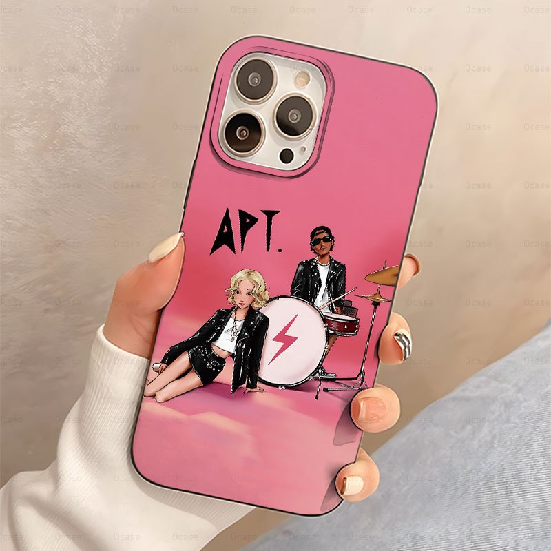 Creative APT. Pattern UV Printing Soft Phone Case 360 Degree Full Protection Phone Cover for iPhone 16 11 12 13 14 Pro Max 15 XR X/ XS 7 8 Plus SE Mini