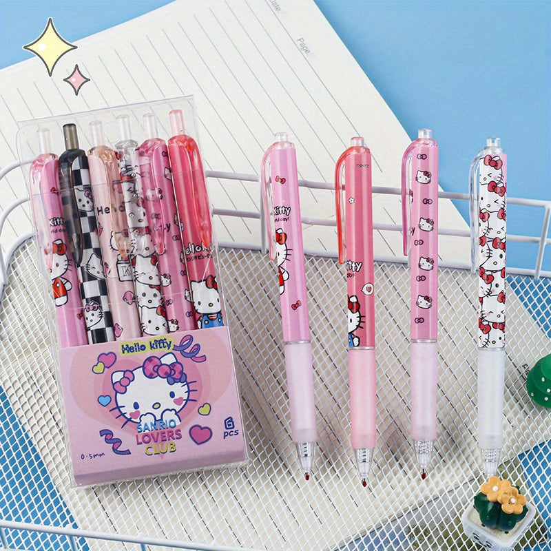 Sanrio Hello Kitty Kuromi 6pcs Pe