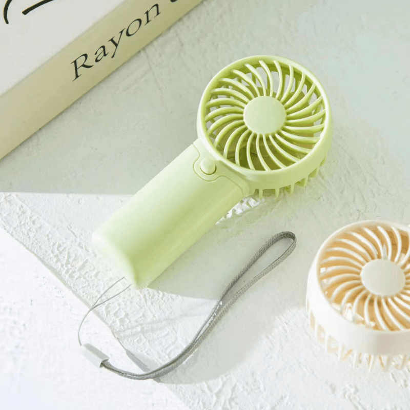Portable Mini Fan, Compact & Lightweight | Battery-Operated, Ideal for Office, Outdoor, Travel & Camping - Stay Cool Anywhere, Anytime! (AAA Batteries Not Included)