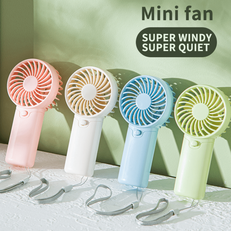 Portable Mini Fan, Compact & Lightweight | Battery-Operated, Ideal for Office, Outdoor, Travel & Camping - Stay Cool Anywhere, Anytime! (AAA Batteries Not Included)