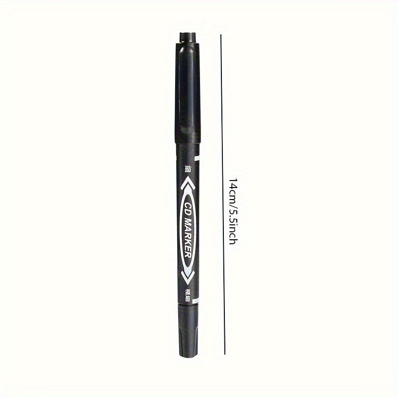 Pack of 4 Dual-Tip Permanent Markers