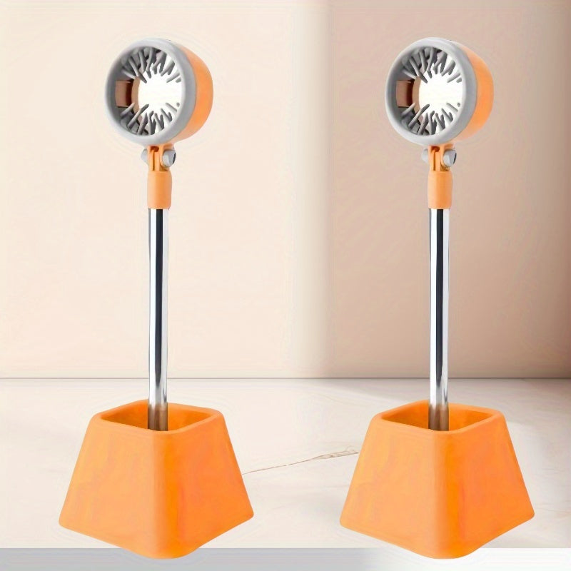 2-Pack Pet Hair Dryer with Heavy-Duty Non-Slip Base, Adjustable Height & Ergonomic Handle - Gentle Blower for Cats and Dogs Post-Bath, Effortless Fur Drying for Stress-Free Grooming