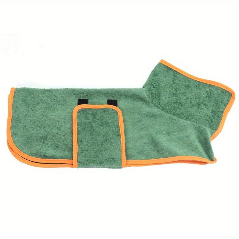 Super Absorbent Hooded Pet Towel – Fast-Drying, Cozy Comfort