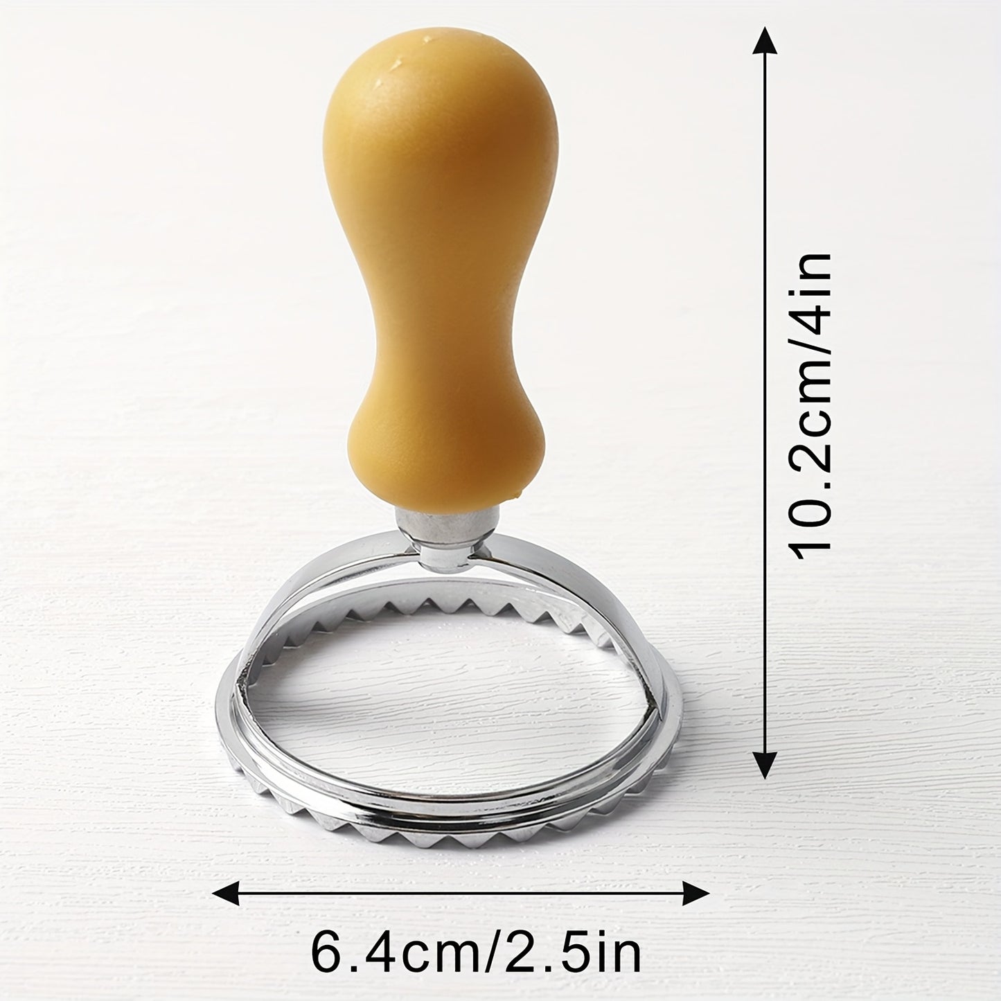 3pcs, Cookie Cutters With Handles, Pastry Cutters, Biscuit Molds, Dumpling Molds, Baking Tools, Kitchen Accessories