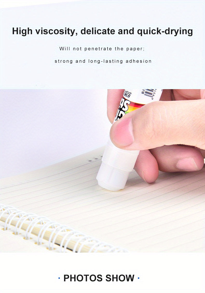 36g Strong Adhesive Glue Stick for Students - Quick-Dry, Non-Toxic, Durable Rubber Glue Stick for Crafts, Office & School Projects - Ideal for Back to School, Office Supplies, Craft Projects, Glue Stick for Crafts, School Pro