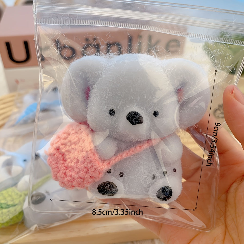 1/2/3/4pcs Cute Koala Squeeze Toy with Slow Rebound, Ideal for Birthday And School Party Gifts (Random Color Backpack)