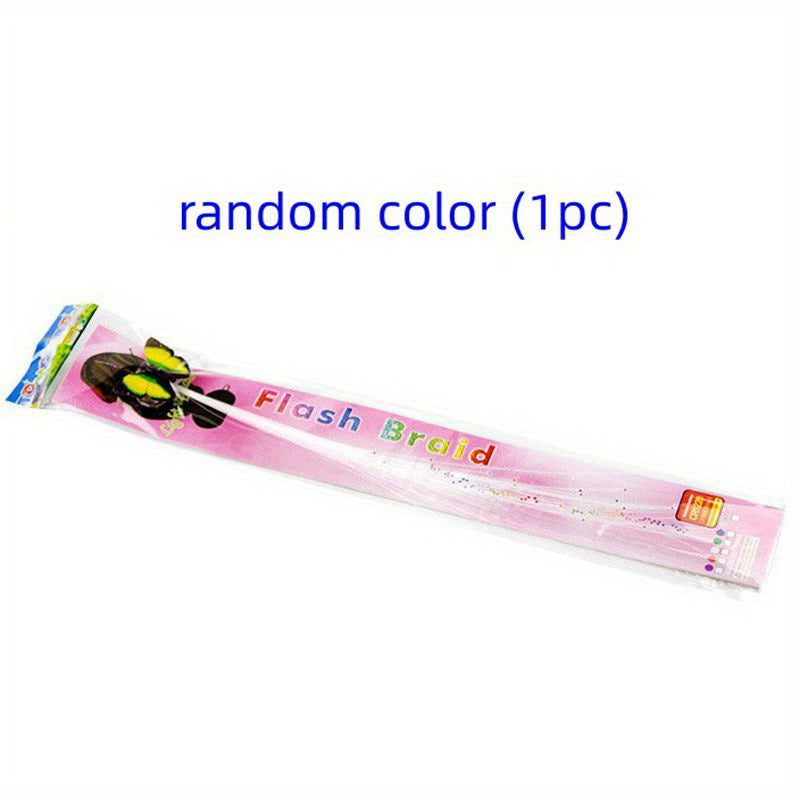 Butterfly LED Glow Braids Glow Toy Wig