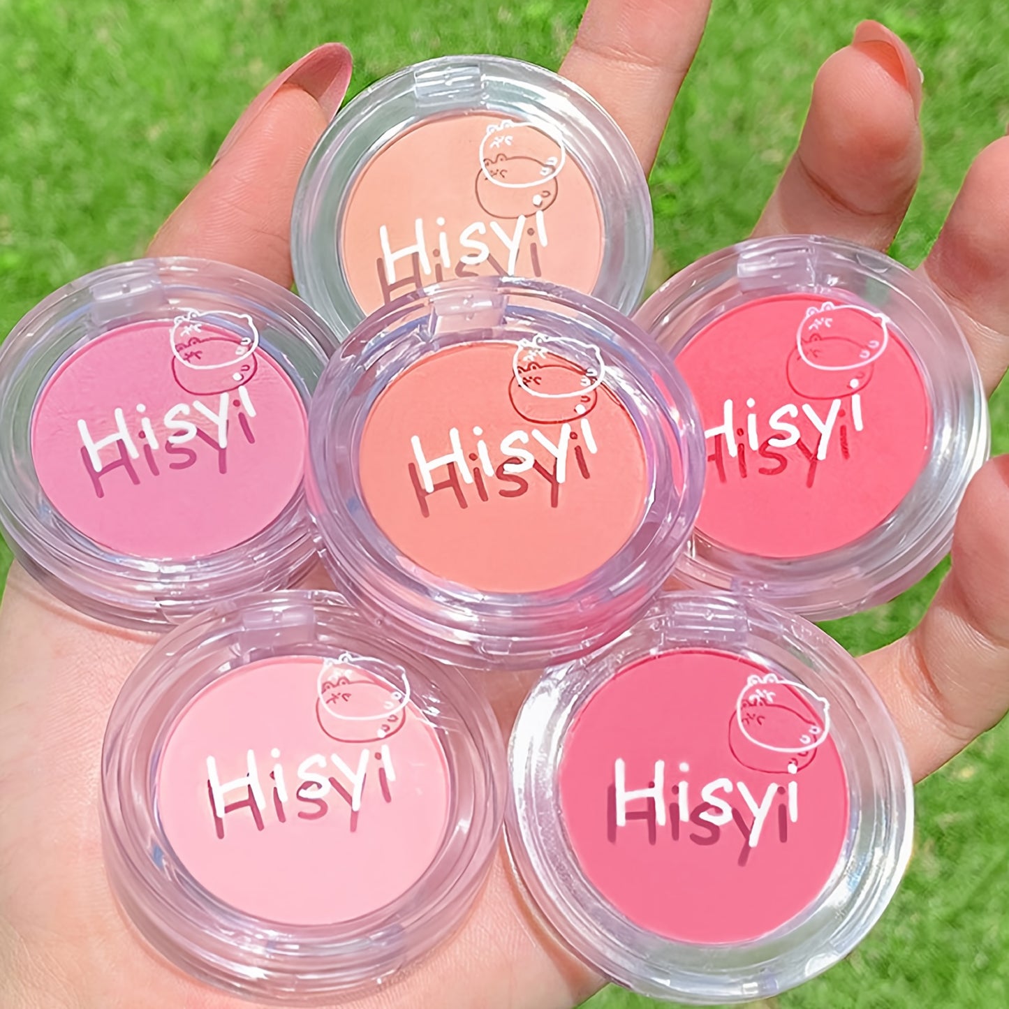 8 Shades Matte Blush Powder - Lightweight, Low Saturation, Buildable Coverage, Water-Resistant - Perfect for Valentine's Day & Birthday Gifts