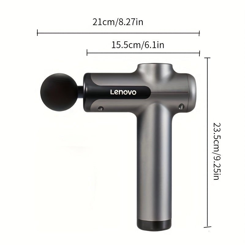 Massage Gun - Quiet Percussion, 8 Heads, USB Rechargeable, Ideal for Back, Legs & Buttocks, Massage Machine, Gun Massager, Back Massager, Massager For Body, Body Massager, Body Massage Machine.