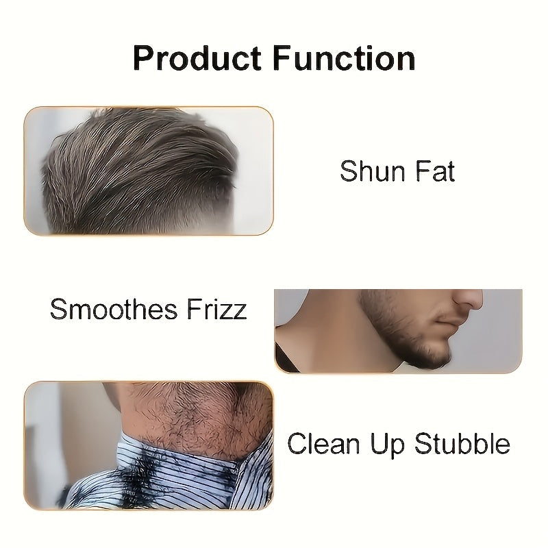 Hair Clippers Beard Trimmer for Men, Electric Cordless Clippers with LCD Screen.