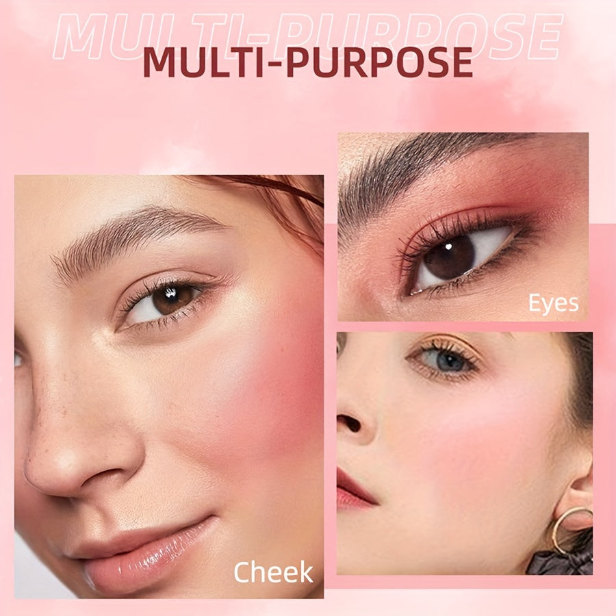 Long-lasting Soft Mist Matte Blush Stick - Waterproof, Cute Natural Supernatural Monochrome Blush