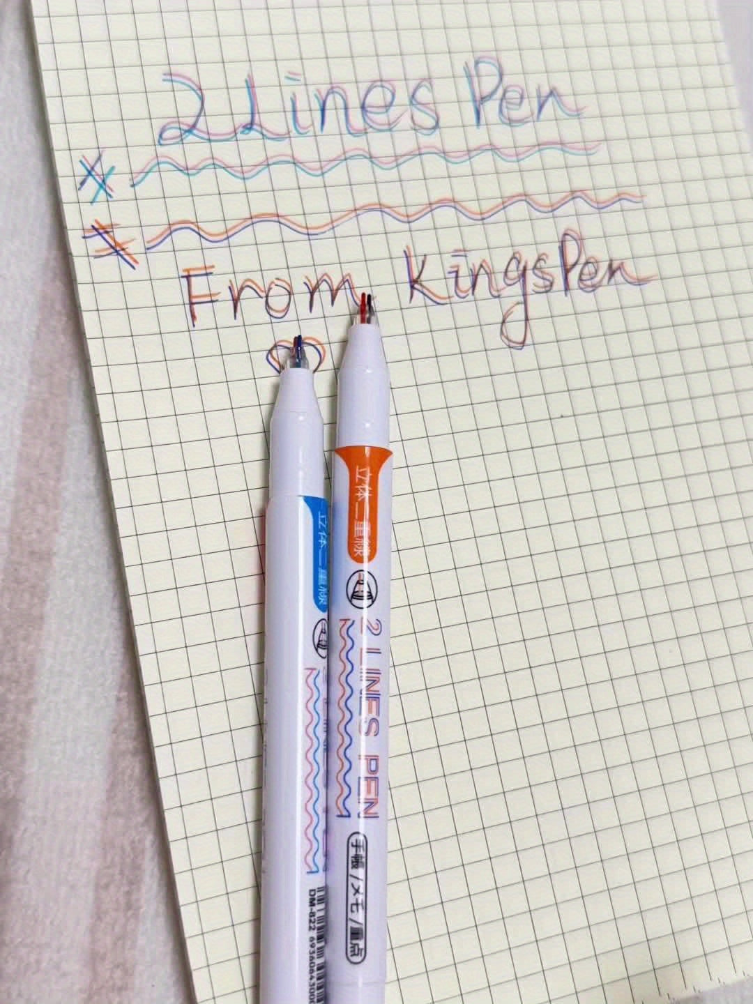 6pcs Dual-Tip Colorful Marker Pens