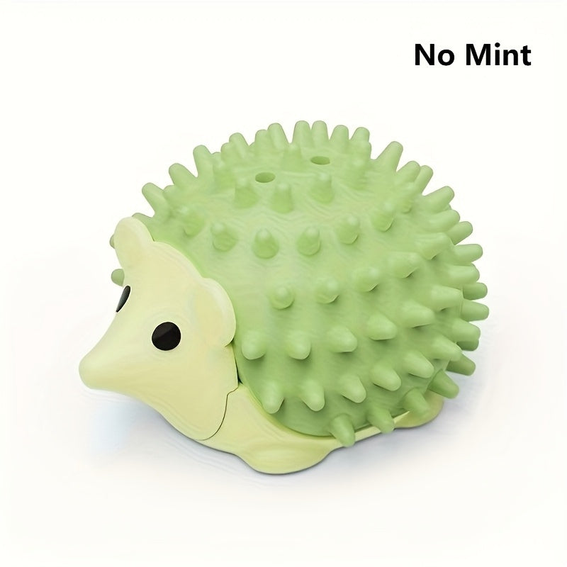 1pc Hedgehog-Shaped Cat Teaser Toy with Durable Scratching Board - Fun Licking & Relaxing Interactive Pet Product for Kittens, Beige, Green, and Light Brown Designs, Plastic Material, No Batteries Needed, Cat Entertainment To