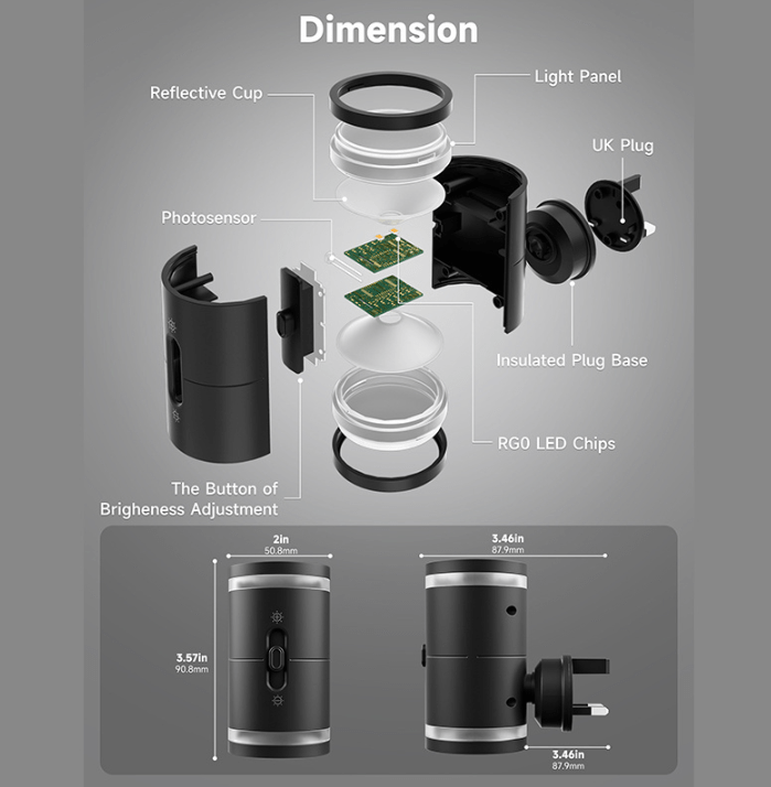 LED Night Light Plug-In Sensor Pack