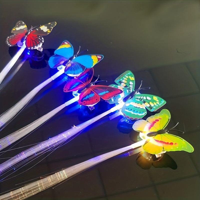 Butterfly LED Glow Braids Glow Toy Wig