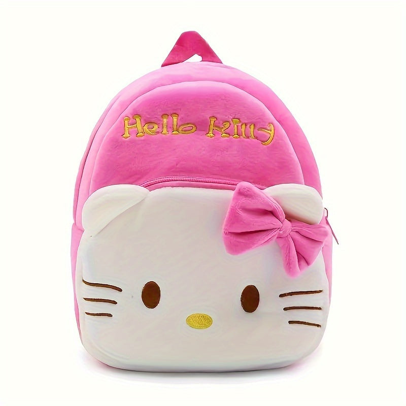 Cute Hello Kitty Backpack Cute Pink and White Hello Kitty Large Capacity Backpack.