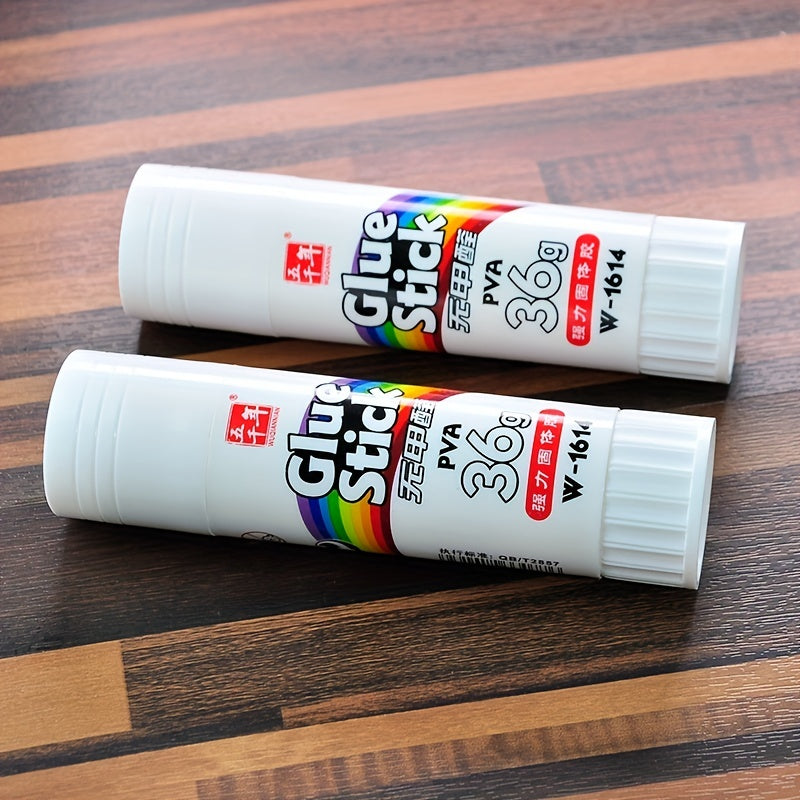 36g Strong Adhesive Glue Stick for Students - Quick-Dry, Non-Toxic, Durable Rubber Glue Stick for Crafts, Office & School Projects - Ideal for Back to School, Office Supplies, Craft Projects, Glue Stick for Crafts, School Pro
