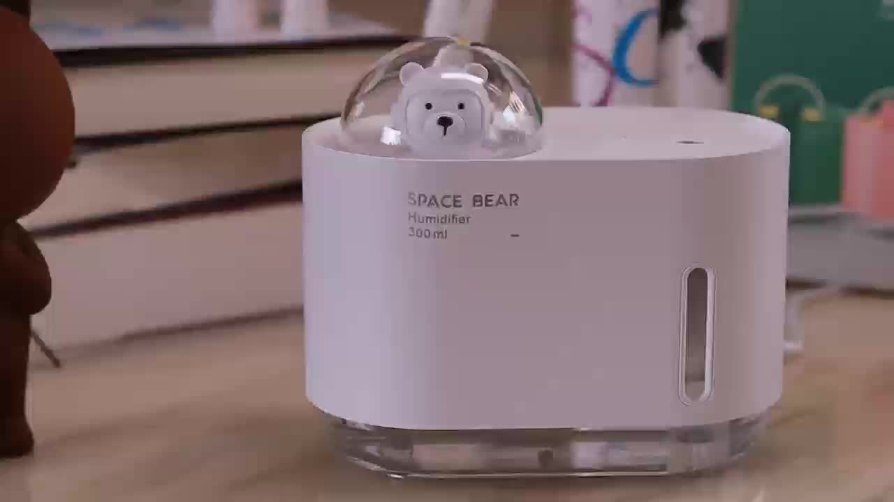 Ultrasonic Cool Mist Humidifier with Night Light