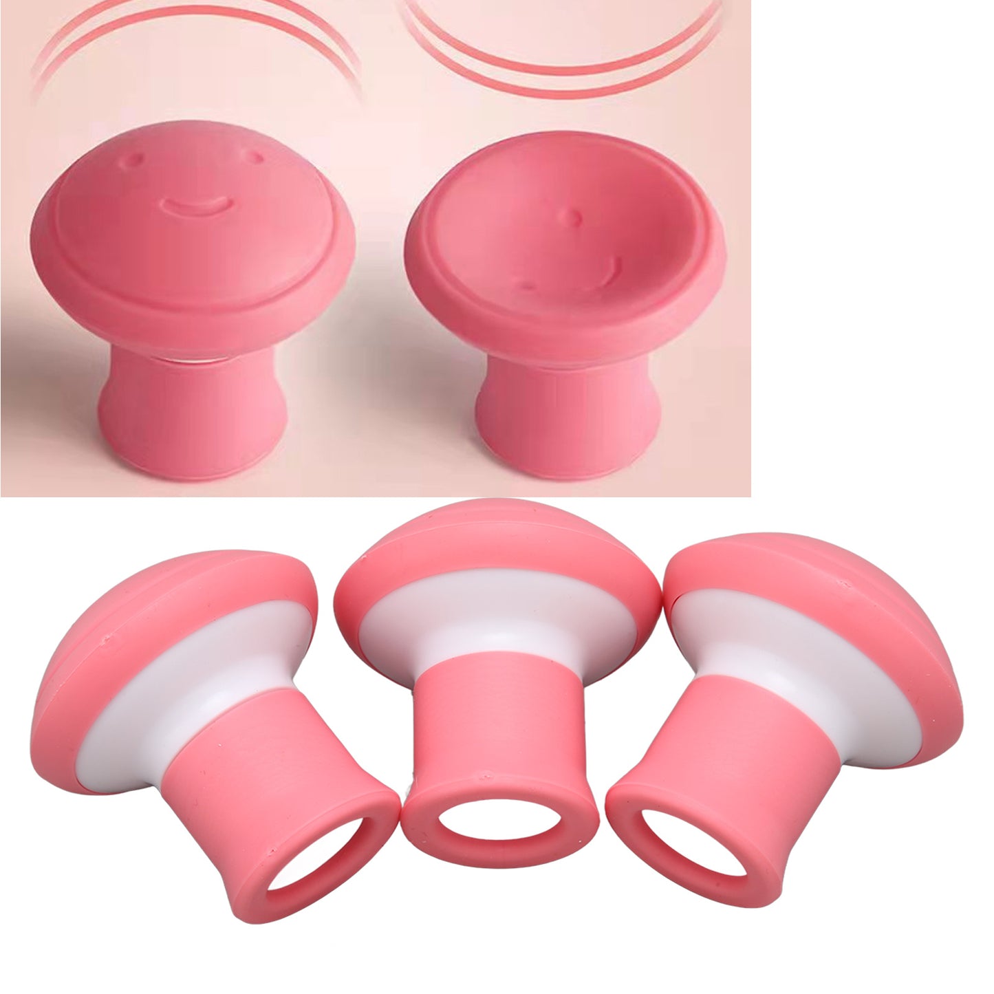 1/3pcs V Face Slimming Tool Lift Skin Firming Shape Lifting Jaw Trainer Massager Instrument Double Chin Reducer Jawline Exerciser