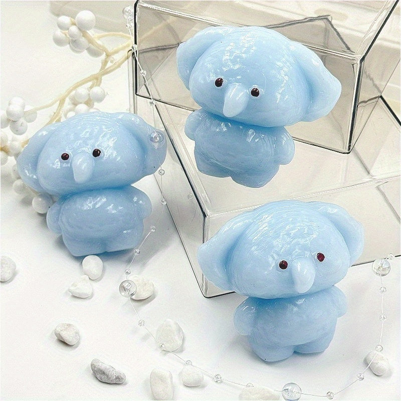 Adorable simulated creative little animal squishy toy, soft slow-rebound sensory plaything, perfect as birthday gift, party decoration/gift, or holiday surprise, high-end squishable toy