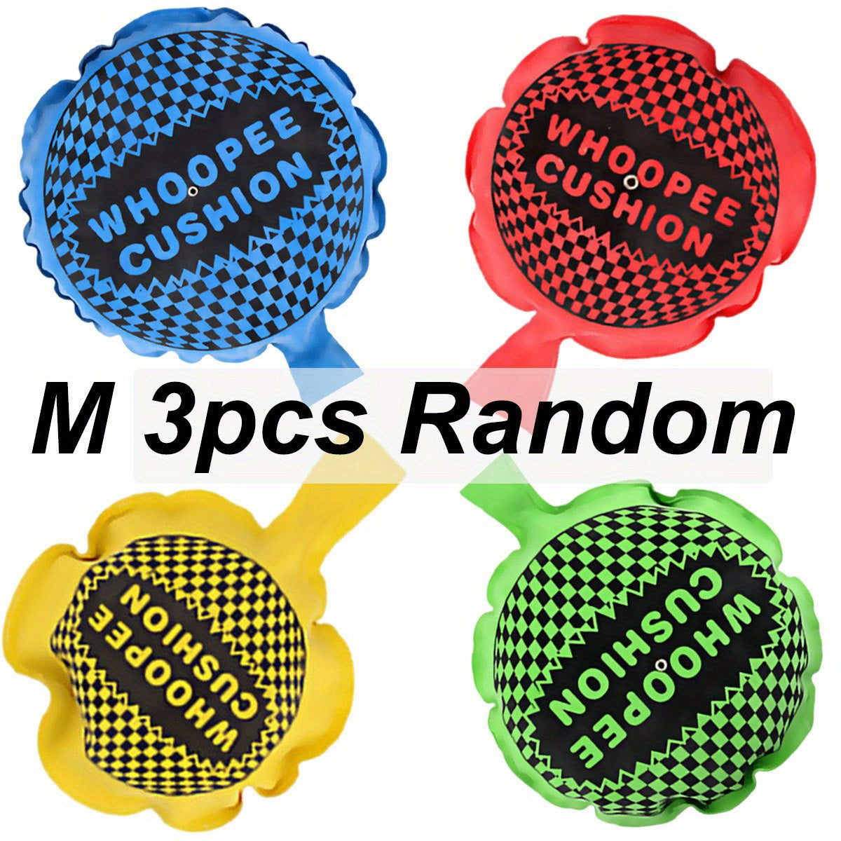 1/3pcs 3size Trickery Fart Cushion for Create Party Atmosphere Funny Practical Joke Prank Prop Whoopee Pad Pillow April Fool's Day Party Birthday Gift ZSY