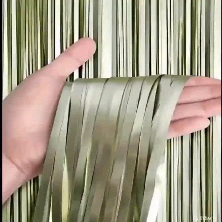 1pc Matte Sage Green Tassel Backdrop, 100.0x200.0cm - Perfect for Weddings, Birthdays, and Themed Parties - Versatile Celebration Decor with Shimmering Plastic Tassels, Party Backdrop|Shimmering Decor|Durable Plastic Tassel,