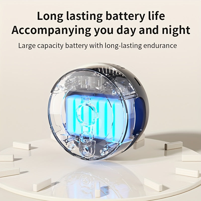 UV Sanitizing Toothbrush Holder, Wall-Mounted, 400mAh Battery, Dual-Slot, USB Charging, Compact & Portable for Travel and Home Use, ABS Material, USB Connectivity