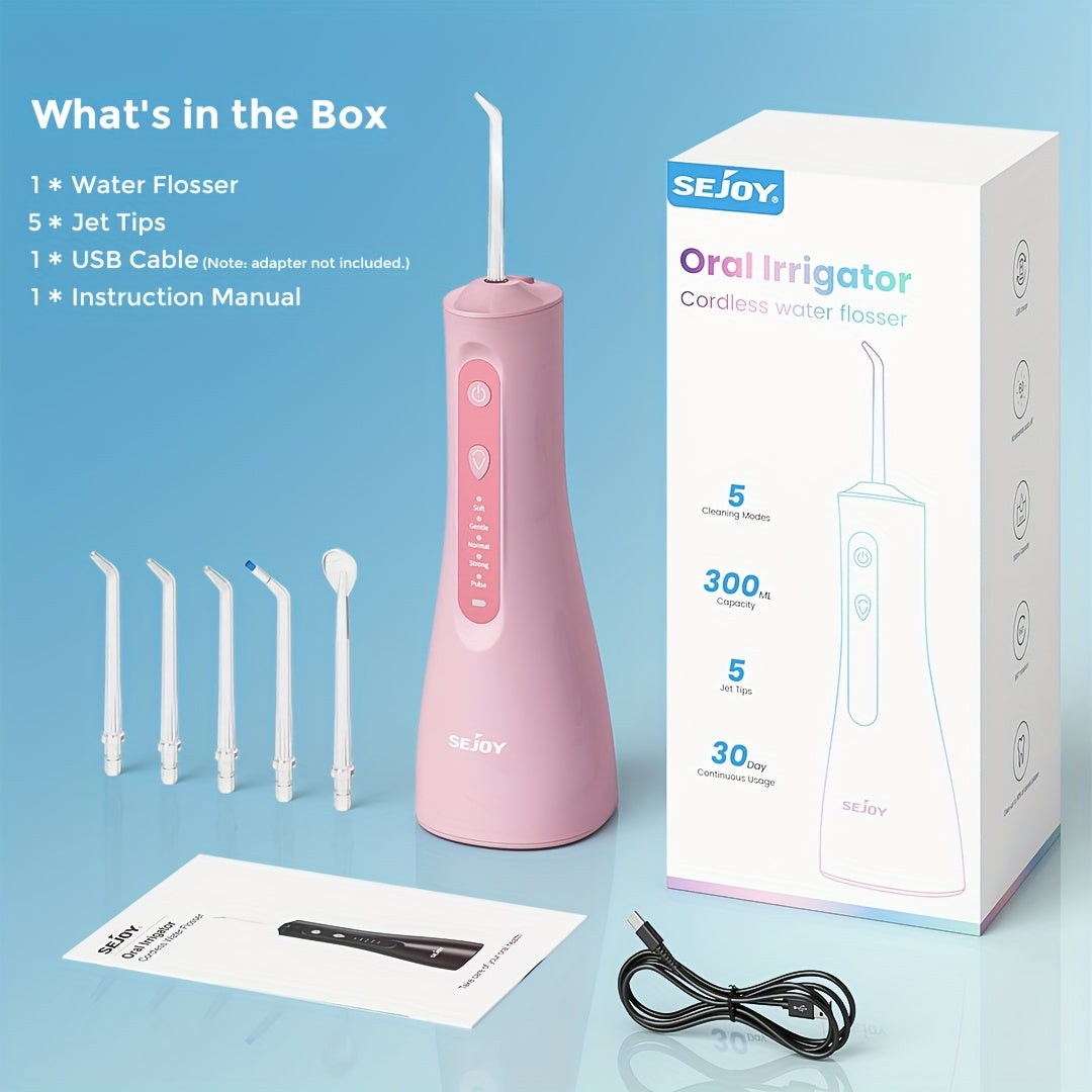 Water Dental Flosser for Teeth Cleaning.