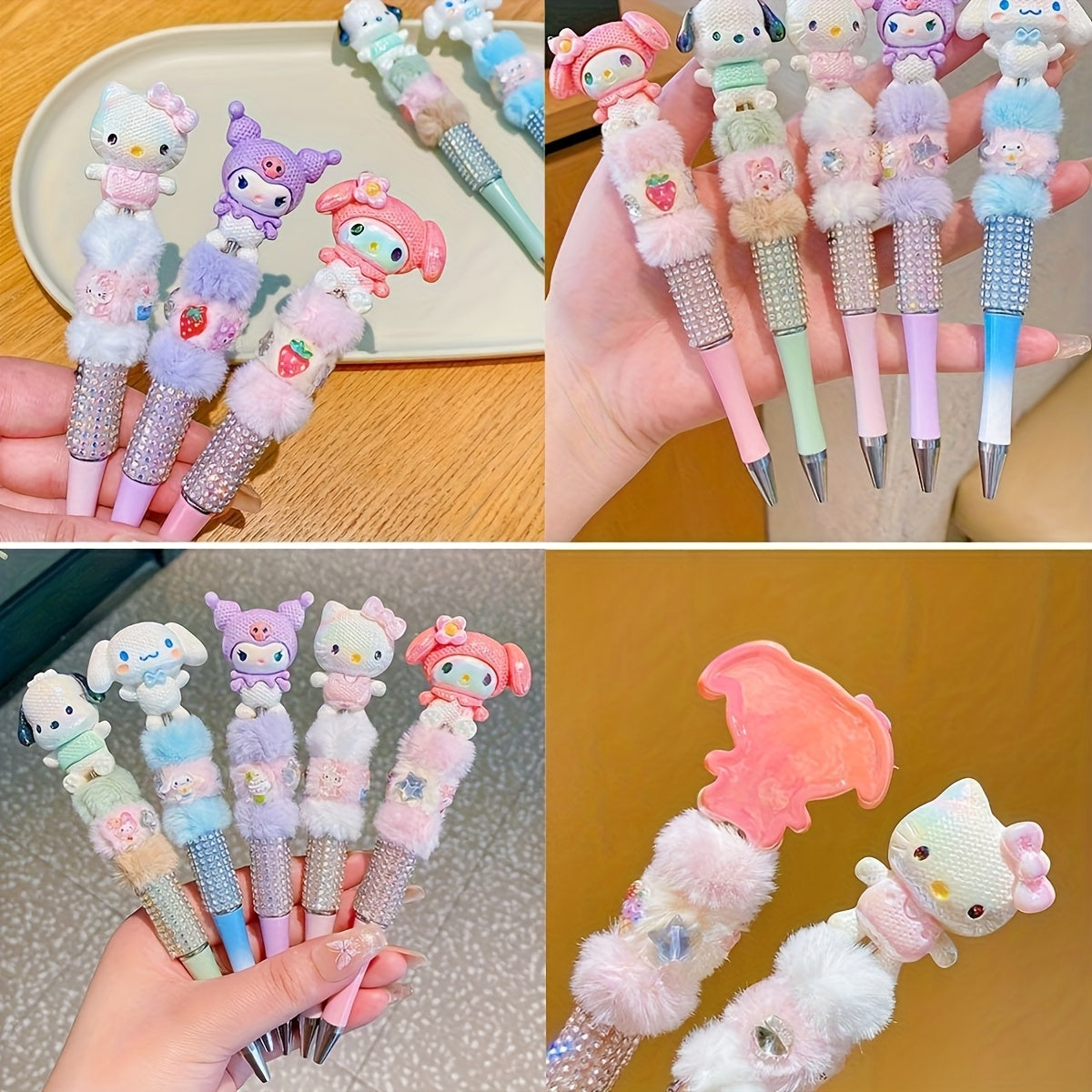 1pc Sanrio Hello Kitty, Kurom