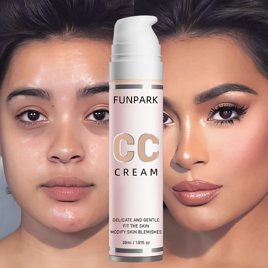 CC Cream, Cover freckles and wrinkles, Create flawless Light Beige, Light texture.