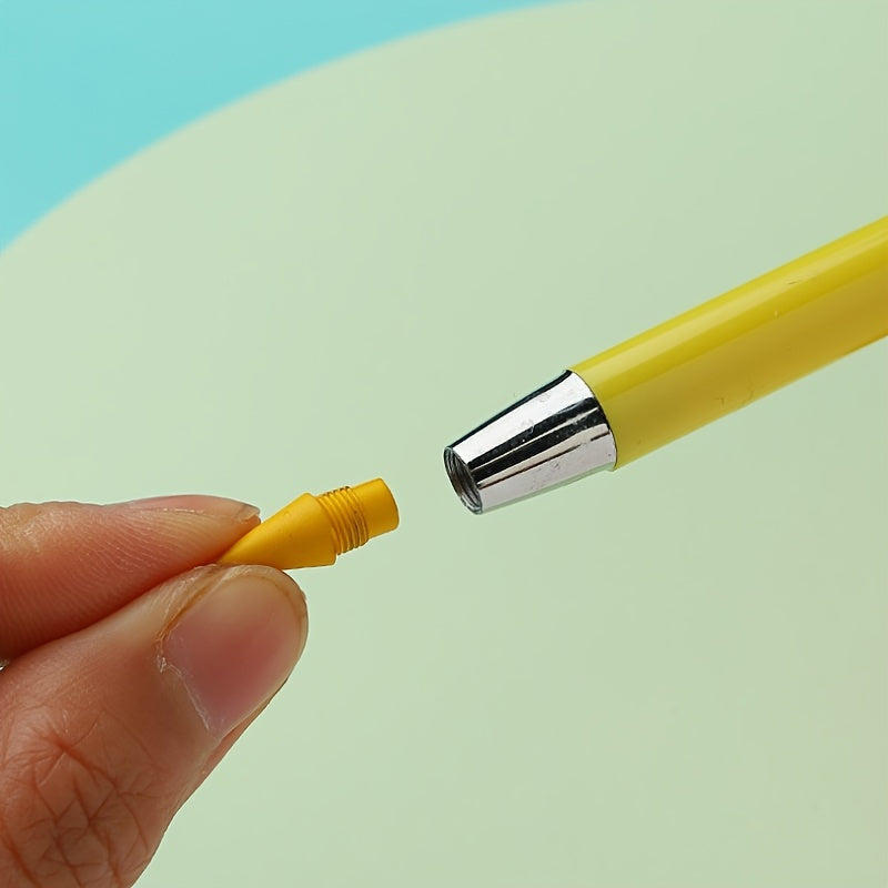 100pcs/set, 12 Colors Eternal Pencil With Eraser - Long Lasting Writing Infinity Pencil, Never Sharpens Eternal Inkless Pencil For Sketching, Painting, School Supplies Eternal Pencil BACK To SCHOOL,