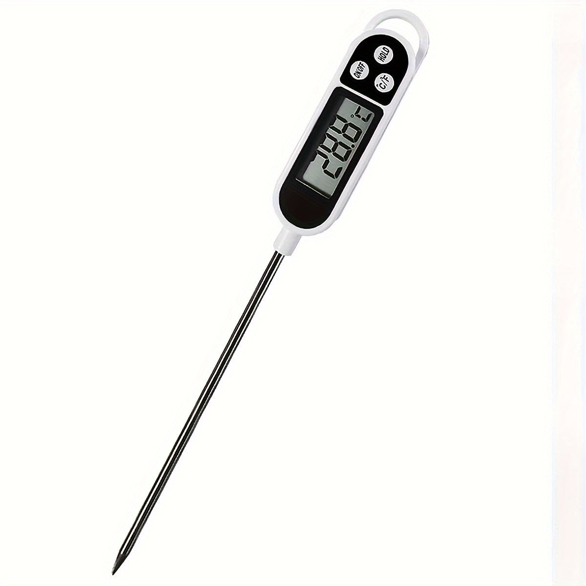 1pc Digital Food Thermometer for Accurate Meat and BBQ Cooking Thermometer, Food Thermometer, Instant Read Meat Thermometer, Termometro Digital Cocina, Baking Thermometer, Digital Cooking Food Thermometer