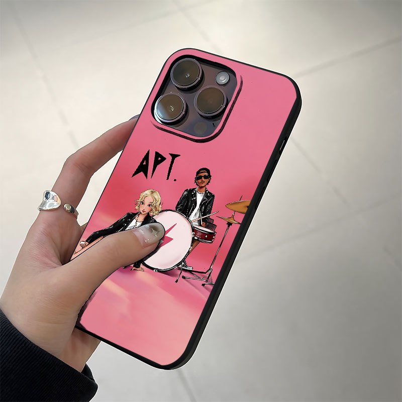 Creative APT. Pattern UV Printing Soft Phone Case 360 Degree Full Protection Phone Cover for iPhone 16 11 12 13 14 Pro Max 15 XR X/ XS 7 8 Plus SE Mini