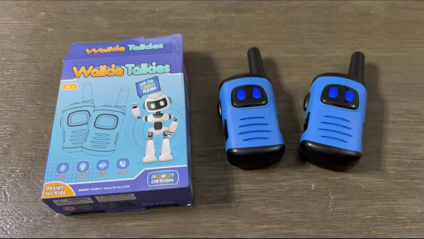 2 PCS Walkie Talkie Kids, Toys for 3-8 Year Old Boys Toys Age 4 5 6 7 8 9 Year Old Gifts Kids Toys Walkie Talkie for Outdoor Activity Camping Garden