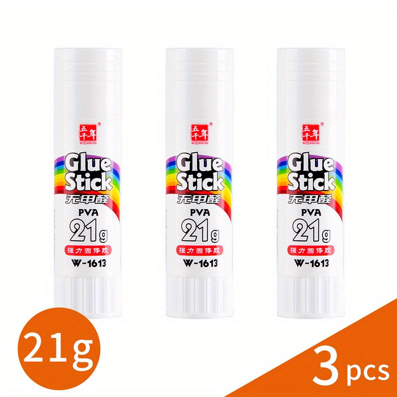 36g Strong Adhesive Glue Stick for Students - Quick-Dry, Non-Toxic, Durable Rubber Glue Stick for Crafts, Office & School Projects - Ideal for Back to School, Office Supplies, Craft Projects, Glue Stick for Crafts, School Pro
