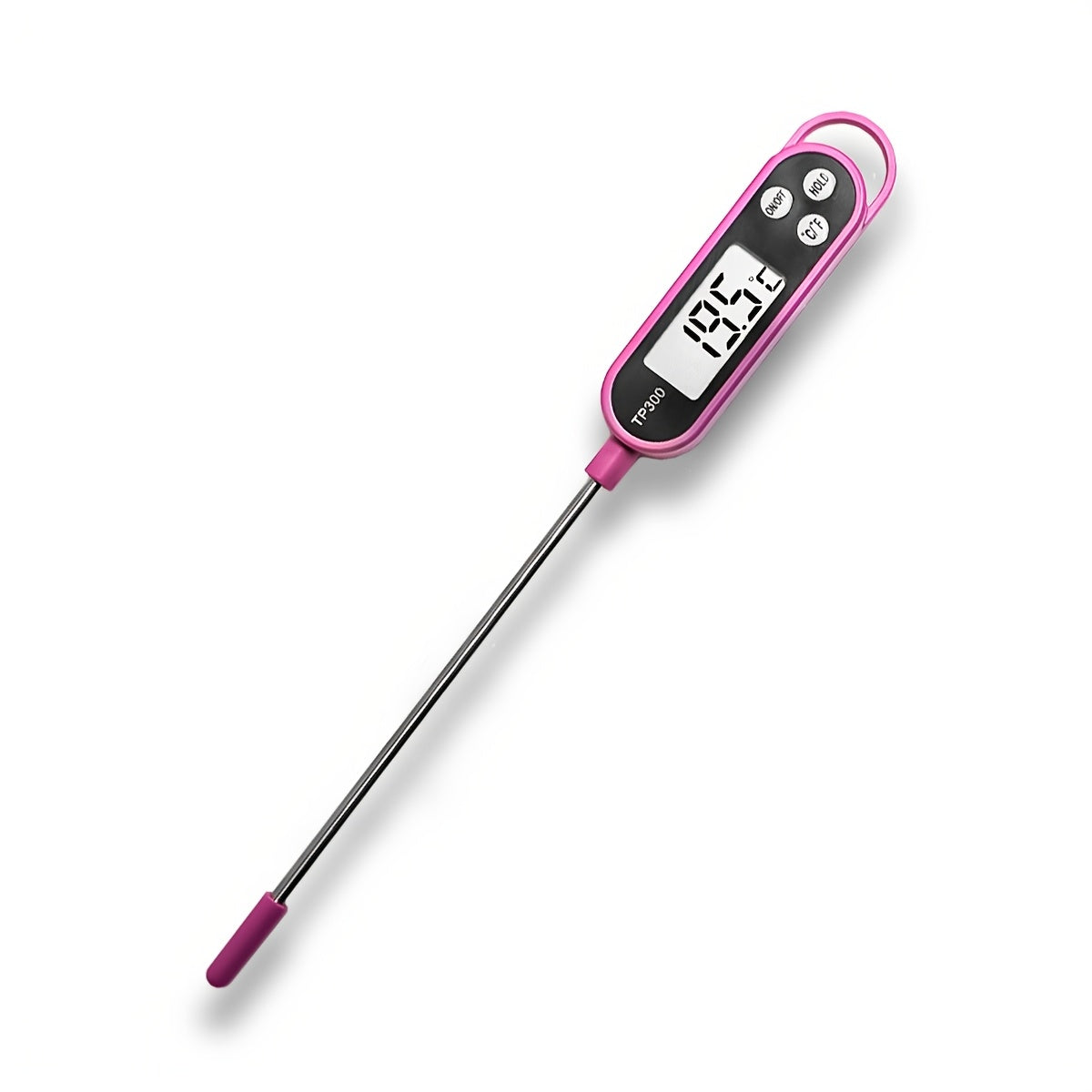 1pc Digital Food Thermometer for Accurate Meat and BBQ Cooking Thermometer, Food Thermometer, Instant Read Meat Thermometer, Termometro Digital Cocina, Baking Thermometer, Digital Cooking Food Thermometer