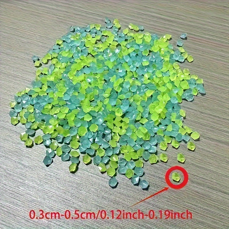 3000pcs Luminous Mini Fairy Sand – Aquarium, DIY Decor